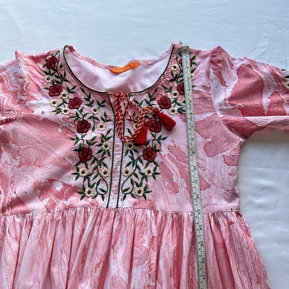Indo Era size M boho embroidered dress - Picture 11 of 11